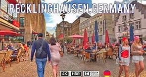 Recklinghausen city in Germany/ tour in Recklinghausen a beautiful city 4k HDR 60fps