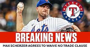 Mets TRADE CY Young Winner Max Scherzer To Texas Rangers I CBS Sports