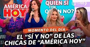 América Hoy: “¿Con quién sí y con quién no?” con Maca Vélez y Micheille Soifer (HOY)