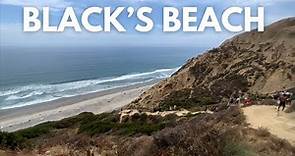Black's Beach Walking Tour 4K