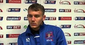 Charlie Wyke on scoring his first goal of the season