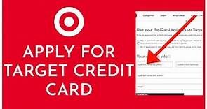 How To Apply Target Credit Card Online 2023? Target Credit Card Application