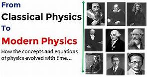 History of physics | Physics and history | History of physics lecture | Evolution of physics