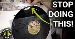 How to Handle Vinyl Records Correctly - Vinyl 101