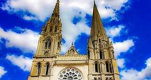 A Walk Around the Cathedral At Chartres, France