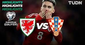 Gales vs Croacia - HIGHLIGHTS | UEFA Qualifiers 2023 | TUDN
