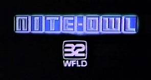 WFLD Channel 32 - Nite-Owl (Complete & Remastered, 8/25/1982) 🦉