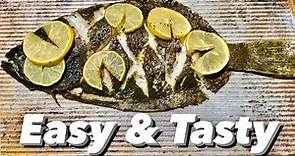 Easy Grilled Whole Flounder Recipe | How to Grill a Whole Flounder