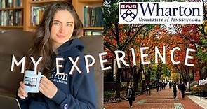 Wharton Business School: My Experience (Was it Worth it?) | Getting into an Ivy League University