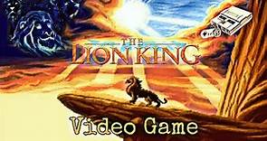 The Lion King Video Game - Full Playthrough