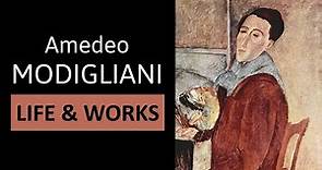 AMEDEO MODIGLIANI - Life, Works & Painting Style | Great Artists simply Explained in 3 minutes!