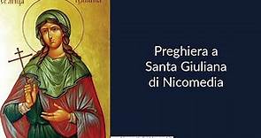 Preghiera a Santa Giuliana di Nicomedia
