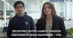 Visite du campus parisien - Université Paris Dauphine - PSL