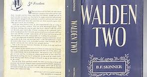 Plot summary, “Walden Two” by B.F. Skinner in 5 Minutes - Book Review