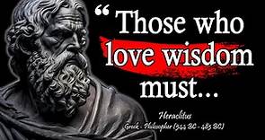 | Heraclitus - The Greatest Warrior Quotes Ever |