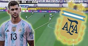 Cuti Romero - Selección Argentina | Análisis Táctico