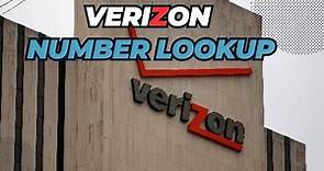 What is Verizon Number Lookup?