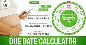 Pregnancy Due Date Calculator: How to Calculate Your Due Date - Pregistry
