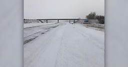 Una tormenta de nieve obliga a cerrar la interestatal I -80 en Nebraska