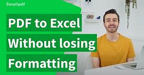 How to Convert PDF to Excel Without Losing Formatting