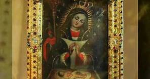 Explicación del cuadro de la Virgen de La Altagracia