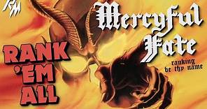 MERCYFUL FATE: Albums Ranked (From Worst to Best) - Rank 'Em All (King Diamond)