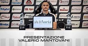 Presentazione Valerio Mantovani | Ascoli Calcio