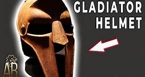 Gladiator Helmet Restoration – Roman Warrior replica