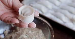 Making Homemade Mandu 만두