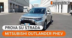Mitsubishi Outlander PHEV - Prova su strada