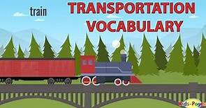 Transportation Vocabulary and Vehicle Names