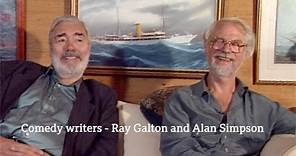 Undisputed Kings of British TV comedy - Writers Ray Galton and Alan Simpson
