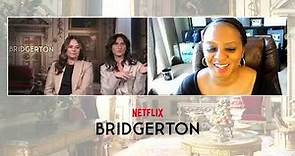 Interview with Polly Walker and Bessie Carter for Bridgerton Season 2 out on Netflix March 25th
