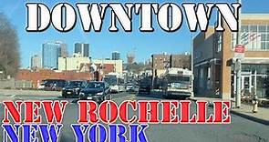 New Rochelle - New York - 4K Downtown Drive