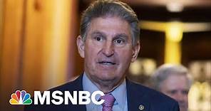 Manchin Joins Democrats In Emergency Virtual Caucus Meeting