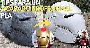 TÉCNICAS PARA UN ACABADO PROFESIONAL IMPRESION 3D💎 | Armadura de Iron man Endgame EP#6