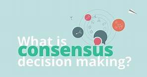 What is Consensus Decision Making?