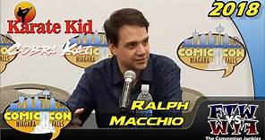 Ralph Macchio (The Karate Kid) Niagara Falls Comic Con 2018 Full Panel