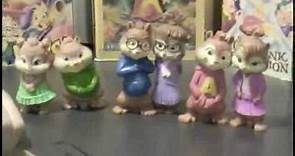 Alvin and the Chipmunks COMPLETE McDonald's Toy review