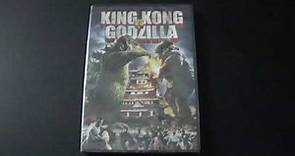 King Kong VS Godzilla DVD Unboxing.