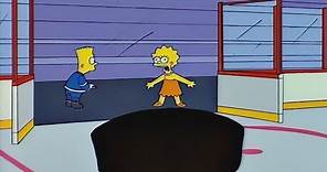 Lisa Becomes A Hockey Goalie (HD) The Simpsons