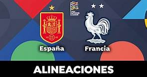 Alineación OFICIAL de España hoy contra Francia en la final de hoy de la Nations League