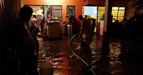 Inundaciones en Atizapán de Zaragoza por intensas lluvias