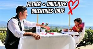 CUTEST FATHER DAUGHTER VALENTINES DATE