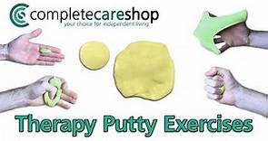 Therapy Putty Hand and Finger Exercises