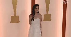Michelle Yeoh Wows in Sleeveless White Dior Gown on Oscars 2023 Red Carpet