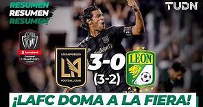 Resumen y goles | Los Ángeles FC 3 - 0 León | CONCACAF Champions - 8vos Vuelta | TUDN