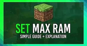 Minecraft RAM: Setting the right amount | Simple Guide | Explanation