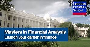 Masters in Financial Analysis | London Business School
