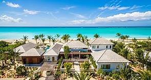 An amazing beachfront villa in Turks and Caicos